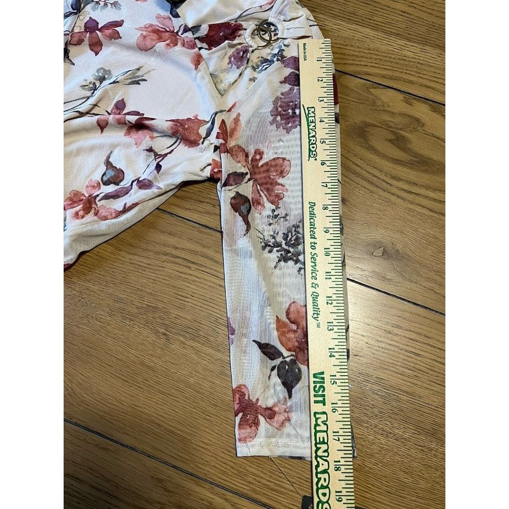 Kate And Lily NWT Floral Dress Size 10p Boho Summer Chic Wedding Formal Party - Picture 10 of 15